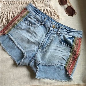 Jean shorts